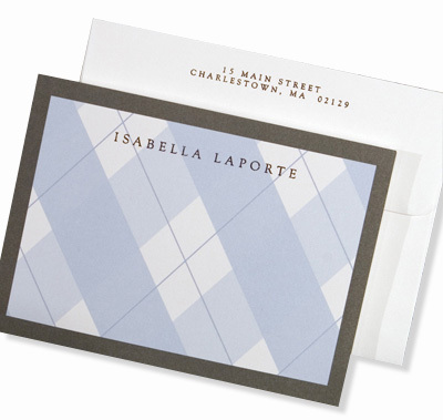 Raised  Business Cards on Avery Flat Note Cards  Personalized Avery Flat Note Cards  Custom