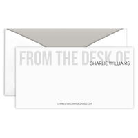 Bold From The Desk Of Monarch Cards