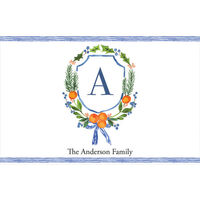 Holiday Citrus Wreath Placemats