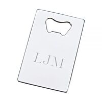 Personalized Credit Card Sized Bottle Opener