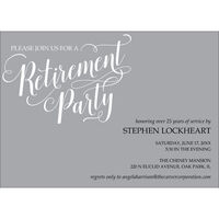 Retirement Party Invitations