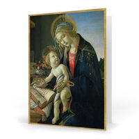 Madonna of the Book Folded Holiday Cards