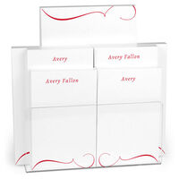 Bottom Swirl Notepad Set (7 Pads)