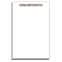 Bold Name Notepads