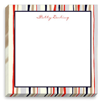Chic Painted Stripes Square Pad