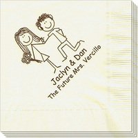 Create Your Own Engagement Napkins