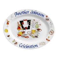 Celebration Ceramic Platter for the New Year