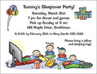 Slumber Party Invitation