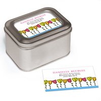 Tulip Tulip Calling Cards in Tin Holder