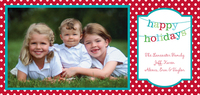 Banner Happy Holidays Photo Cards