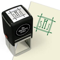 Eccentric Square Self-Inking Stamper