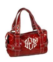 Monogrammed Red Handbags