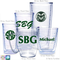 Colorado State University Personalized Tumblers