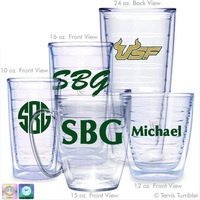 University of South Florida Personalized Tumblers