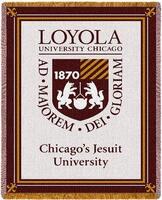 Loyola University Chicago Shield Stadium Blanket