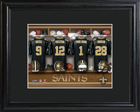 New Orleans Saints Locker Room Photo
