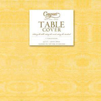 Yellow Moire Tablecover