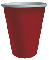 Red Grosgrain Paper Cups