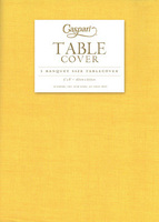 Yellow Linen Like Banquet Tablecover