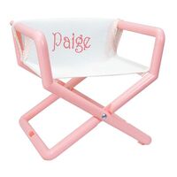 Pink Framed Junior Director Chair