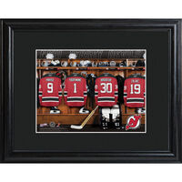 NHL New Jersey Devils Locker Room Photo