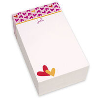 Pink Hearts Chunky Notepads
