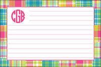 Bright Madras Patch Recipe Cards