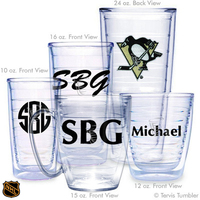 Pittsburgh Penguins Personalized Tumblers