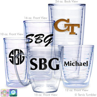 Georgia Institute of Technology Personalized Tumblers