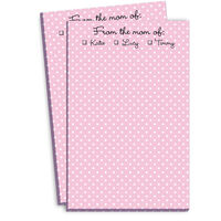 Petite Pink Dot Notepads