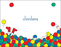 Ball Pit Foldover Note Cards