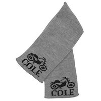 Personalized Motorcycle Knit Scarf
