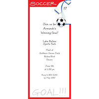 Soccer Invitations