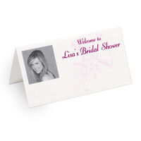 Shower Photo Personalized Placecards