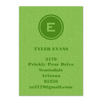 Green River Calling Cards