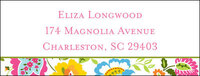 Bright Floral Address Labels