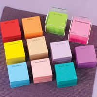 Pick Your Colorful Square Memos REFILL ONLY