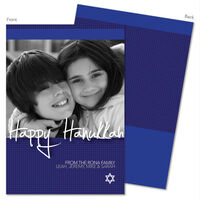 Hanukkah Star Photo Cards