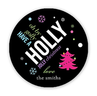 Holly Jolly Gift Stickers