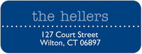 Blue Hellers Address Labels