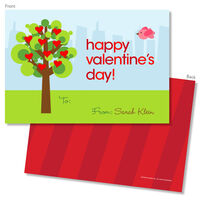 Tree of Love Valentine Exchange Cards