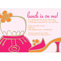 Thank You Lunch Bridal Invitations