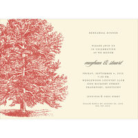 Autumn Shade Tree of Ivory Invitations