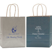 Chanukah Twisted Handled Bags