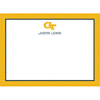 Georgia Institute of Technology Dotty Flat Note Cards
