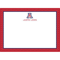 University of Arizona Dotty Flat Note Cards