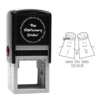 Salt and Pepper Self Inking Stamper