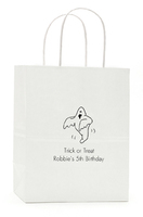 Ghost Twisted Handled Bags