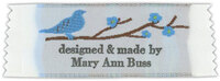 Bluebird Sew-On Clothing Name Labels
