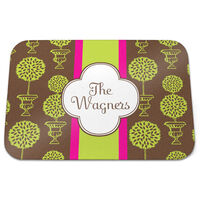 Brown Topiary Glass Cutting Boards